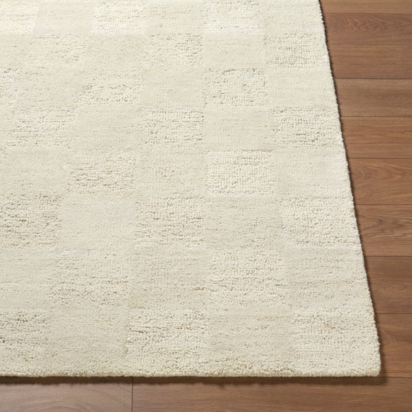 Livabliss Divine Hand Tufted Wool Area Rug Bohemian Global Pattern for Large Living Spaces Ivory, Cream 6' x 9' DVN2307-69
