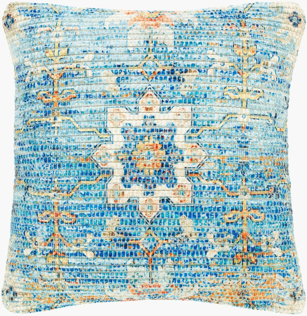 Surya Devonshire Woven Accent Pillow Global Pattern Handcrafted Cotton Polyester Sofa Decor DVS003-1818P