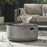 Christopher Knight Home® Noble House Adio 31" Circle Mgo Fire Pit - 50,000 Btu