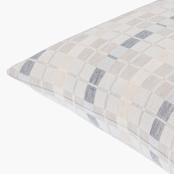 Surya Divya 18"L X 18"W Modern Accent Pillow - Chic Cotton-linen Blend For Stylish Home Decor & Comfort Light Beige Linen,Cotton,Linen,Cotton Dvy001-2020p