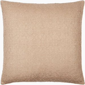 Surya Dwight Luxurious 18"L X 18"W Accent Pillow – Elegant Design, Soft Linen-cotton Blend For Home Decor Light Olive Linen,Cotton,Viscose,Cotton Dwg005-1818d