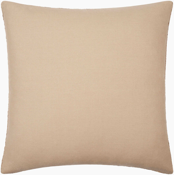 Surya Dwight Luxurious 18"L X 18"W Accent Pillow – Elegant Design, Soft Linen-cotton Blend For Home Decor Light Olive Linen,Cotton,Viscose,Cotton Dwg005-1818d