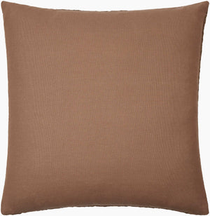 Surya Dwight Luxurious 18"L X 18"W Accent Pillow – Elegant Design, Soft Linen-cotton Blend For Home Decor Olive Linen,Cotton,Viscose,Cotton Dwg007-1818d