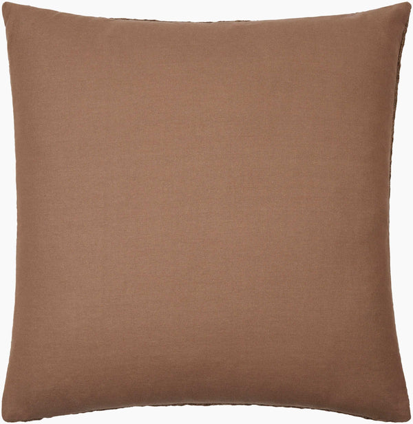 Surya Dwight Luxurious 18"L X 18"W Accent Pillow – Elegant Design, Soft Linen-cotton Blend For Home Decor Olive Linen,Cotton,Viscose,Cotton Dwg007-1818d