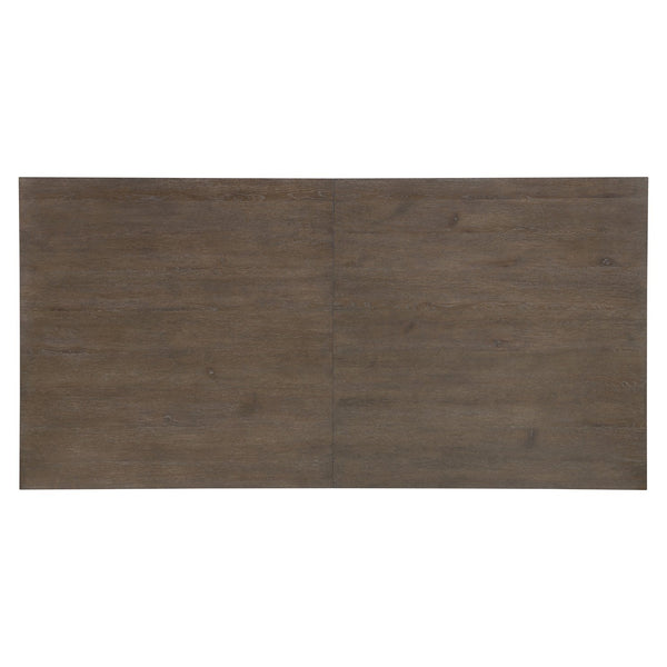 Bernhardt Bernhardt Outline Dining Table With Wire-Brushed Oak Cassel Finish, Double Pedestal, 88" Expandable K2213