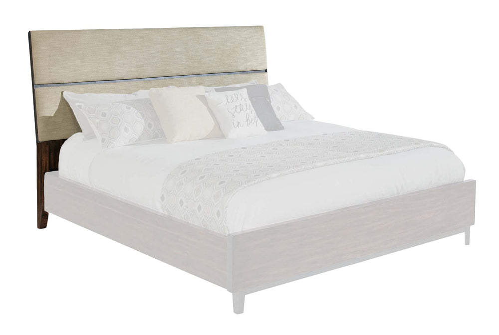 Monterey Point Hekman King Upholstered Planked Panel Footboard 24368F Hekman Furniture