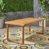 Christopher Knight Home® - Noble House - Nestor Outdoor 69" Acacia Wood Dining Table