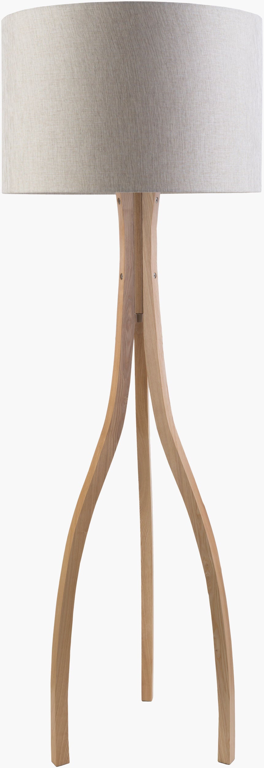 Surya Duxbury Modern 29" Accent Table Lamp With Green Shade - Stylish Wood Design For Any Space Body, Brown Wood Veneer,Linen Dxb-773