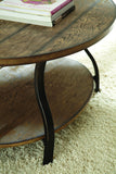 English Elm Steve Silver - Denise - Oval Cocktail Table - Brown