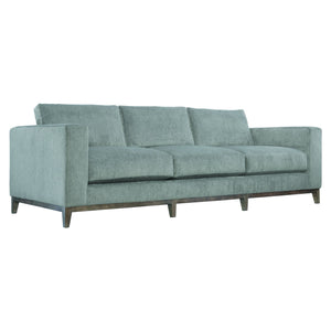 Bernhardt Bernhardt Noel Sofa — Made-To-Order 100"W Three-Seater With Feather-Down Cushions, Tapered Legs P7327A