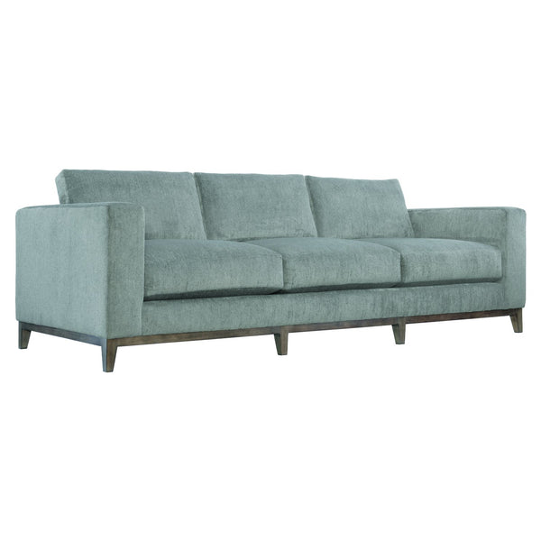 Bernhardt Bernhardt Noel Sofa — Made-To-Order 100"W Three-Seater With Feather-Down Cushions, Tapered Legs P7327A