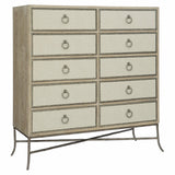 Bernhardt Rustic Patina Drawer Chest in Sand Finish 387119