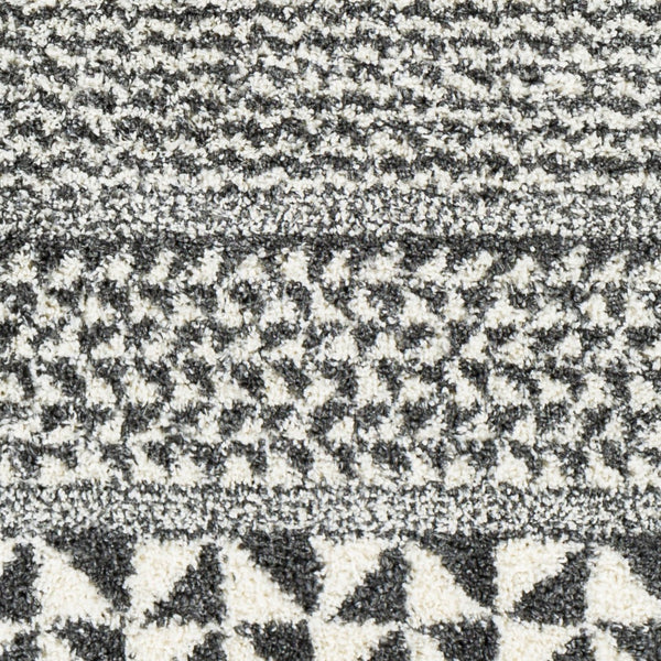 Livabliss Deluxe Shag Plush Polypropylene Area Rug Global Eclectic Pattern for Entryways and Bedrooms DXS2310-23