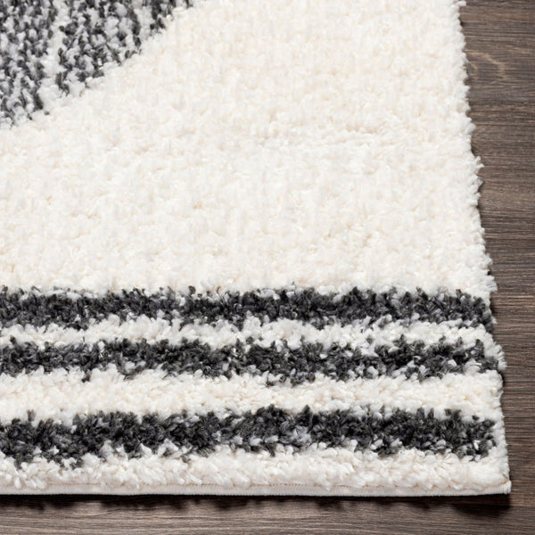 Livabliss Deluxe Shag Polypropylene Area Rug Turkish Woven Plush Pile for Cozy Small Spaces DXS2317-23