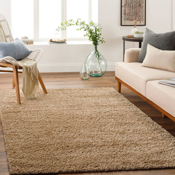 Livabliss Deluxe Shag Polypropylene Area Rug Plush Pile Minimalist Bedroom Entryway Accent DXS2321-23