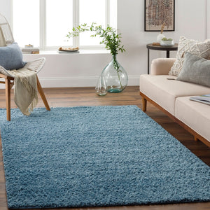 Livabliss Deluxe Shag Polypropylene Area Rug Plush High Pile Neutral Bedroom Accent DXS2325-23