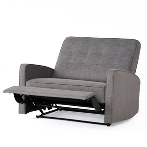 English Elm Christopher Knight Home® - 47" Wide Manual Standard Recliner with Plush Fabric Upholstery, Spacious 47" Seat, Durable Frame, Comfort Gray 61259.00GRY