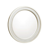 Zoey Round Beveled Mirror Silver P344110 Pulaski Furniture