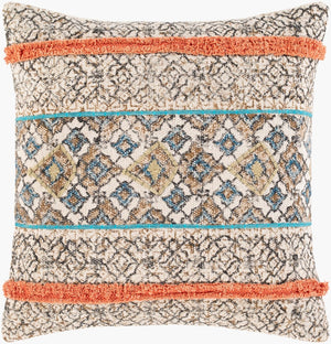 Livabliss Dayna Handwoven Cotton Accent Pillow Cover Artisan Textured Global Craft for Sofa DYA003-2222P