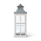 Park Hill Coastal Whitewash Lantern ELW20535