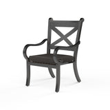 Monterey Swivel Dining Chair in Spectrum Indigo w/ Self Welt SW3001-11-48080 Sunset West