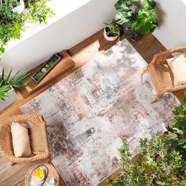 Livabliss Daytona Geometric Polypropylene Area Rug Turkey Woven Low Pile Patio Indoor DYT2301-537