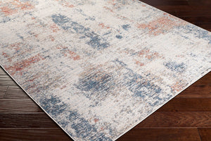 Livabliss Daytona Geometric Runner Rug Machine Woven Polypropylene Blend for Hallways and Entryways Rust, Teal 2'7" x 7'3" DYT2302-2773