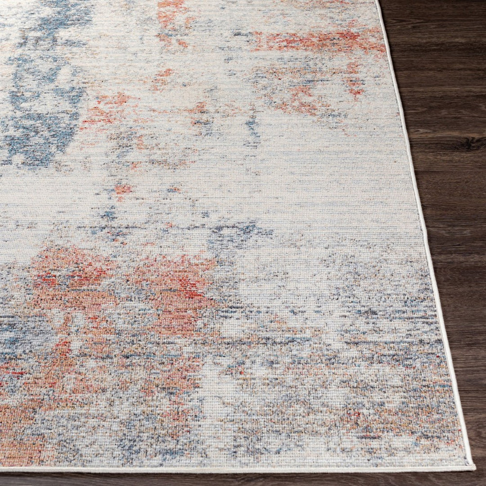 Livabliss Daytona Geometric Runner Rug Machine Woven Polypropylene Blend for Hallways and Entryways Rust, Teal 2'7" x 7'3" DYT2302-2773