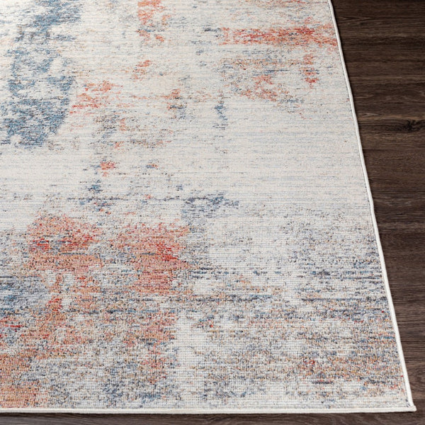 Livabliss Daytona Geometric Runner Rug Machine Woven Polypropylene Blend for Hallways and Entryways Rust, Teal 2'7" x 7'3" DYT2302-2773