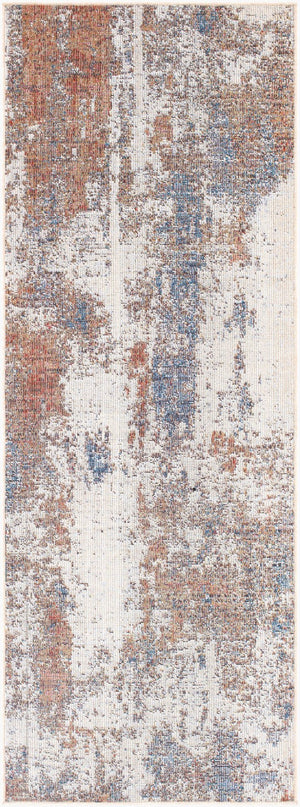 Livabliss Daytona Beach Coastal Geometric Runner Rug Indoor Outdoor Polypropylene Hallway Light Beige, Cr 2'7" x 7'3" DYT2304-2773