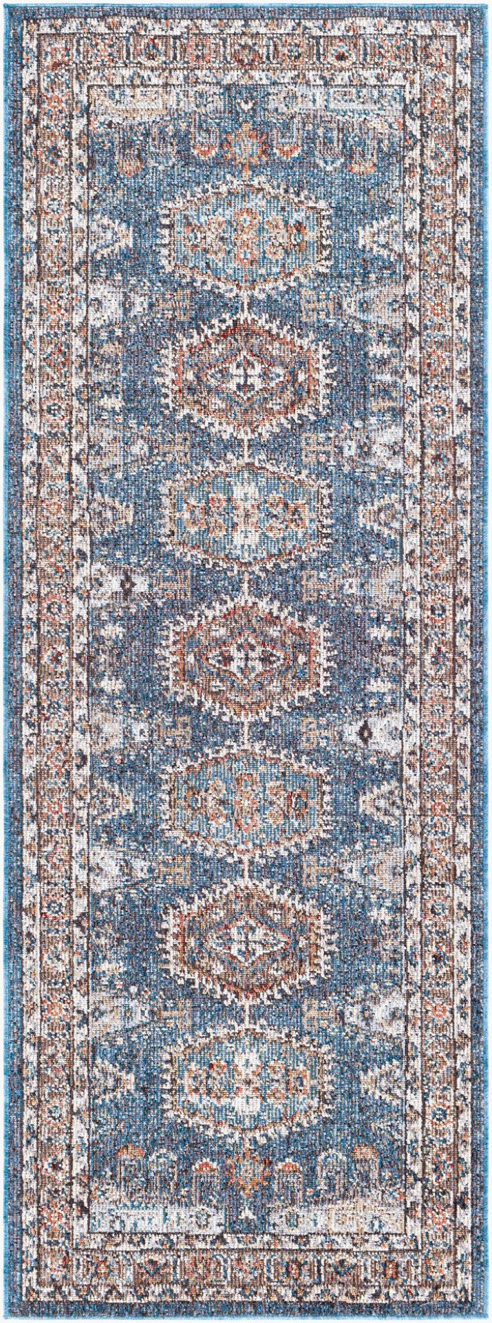 Livabliss Daytona Turkish Machine Woven Runner Rug for Hallway Entryway Traditional Pattern DYT2309-2773