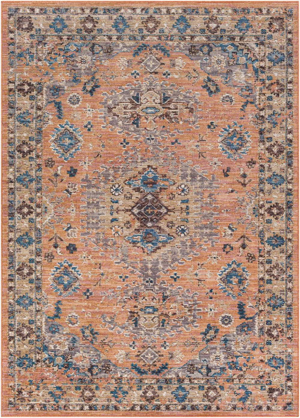 Livabliss Daytona Traditional Geometric Polypropylene Area Rug for Living and Dining Spaces DYT2310-81012