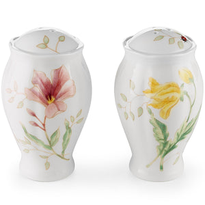 Lenox Butterfly Meadow Salt & Pepper Shaker Set Multi, WHITE PORCELAIN 6108161