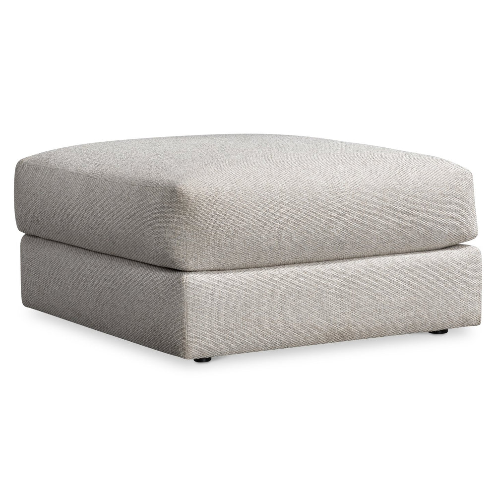 Bernhardt Bernhardt Vista Fabric Ottoman — Plush 38.5" Square Made-To-Order Upholstered Seat With Stitched Detail And Hidden Feet P4031A