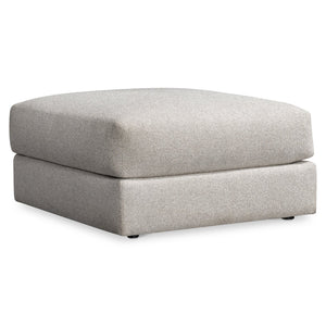 Bernhardt Bernhardt Vista Fabric Ottoman — Plush 38.5" Square Made-To-Order Upholstered Seat With Stitched Detail And Hidden Feet P4031A
