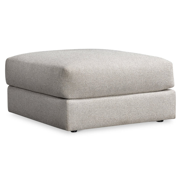 Bernhardt Bernhardt Vista Fabric Ottoman — Plush 38.5" Square Made-To-Order Upholstered Seat With Stitched Detail And Hidden Feet P4031A