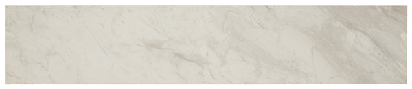 Hooker Furniture Melange Noelle Credenza - Cream Wood & White Marble Top, Gold Hardware, Media-Ready 6-Door Storage 638-55021-WH