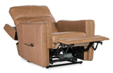 Thyme Power Recliner w/ PWR Headrest, Lumbar, and Lift Brown RC Collection RC605-PHLL4-080 Hooker Furniture