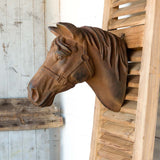 Estate Stone Wall Mount Horse Head EWA81919 Park Hill