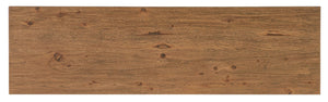 Hooker Furniture Big Sky Nine Drawer Dresser With Pecky Hickory Veneers, Vintage Natural Finish, Cedar-Lined Drawers 6700-90202-80