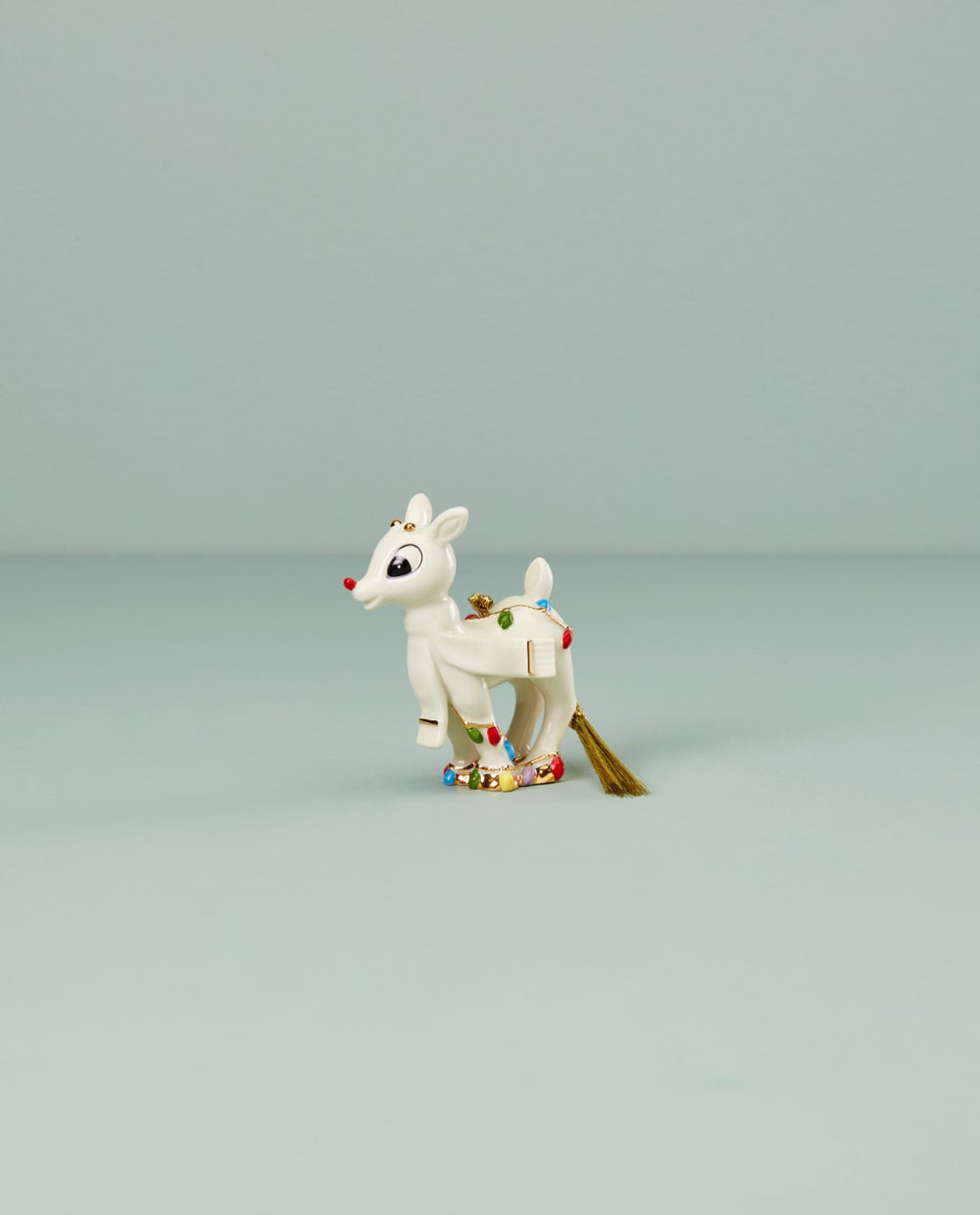 Lenox RUDOLPH'S CHRISTMAS GLOW ORN Multi, IVORY PORCELAIN 890950