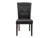 Steve Silver Francis Leatherette Side Chair, Set of 2 FC550S