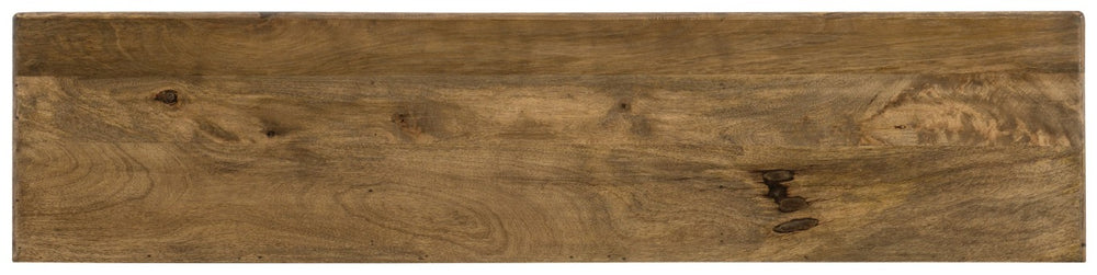 Hooker Furniture Serramonte 69-Inches Mango Wood Entertainment Console With German-Silver Chevron Inlay, 70" Tv Ready 5649-55469-MWD