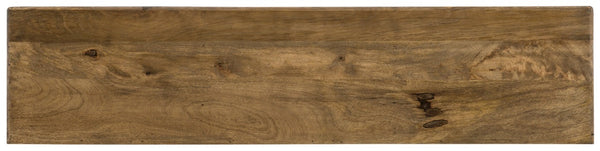 Hooker Furniture Serramonte 69-Inches Mango Wood Entertainment Console With German-Silver Chevron Inlay, 70" Tv Ready 5649-55469-MWD