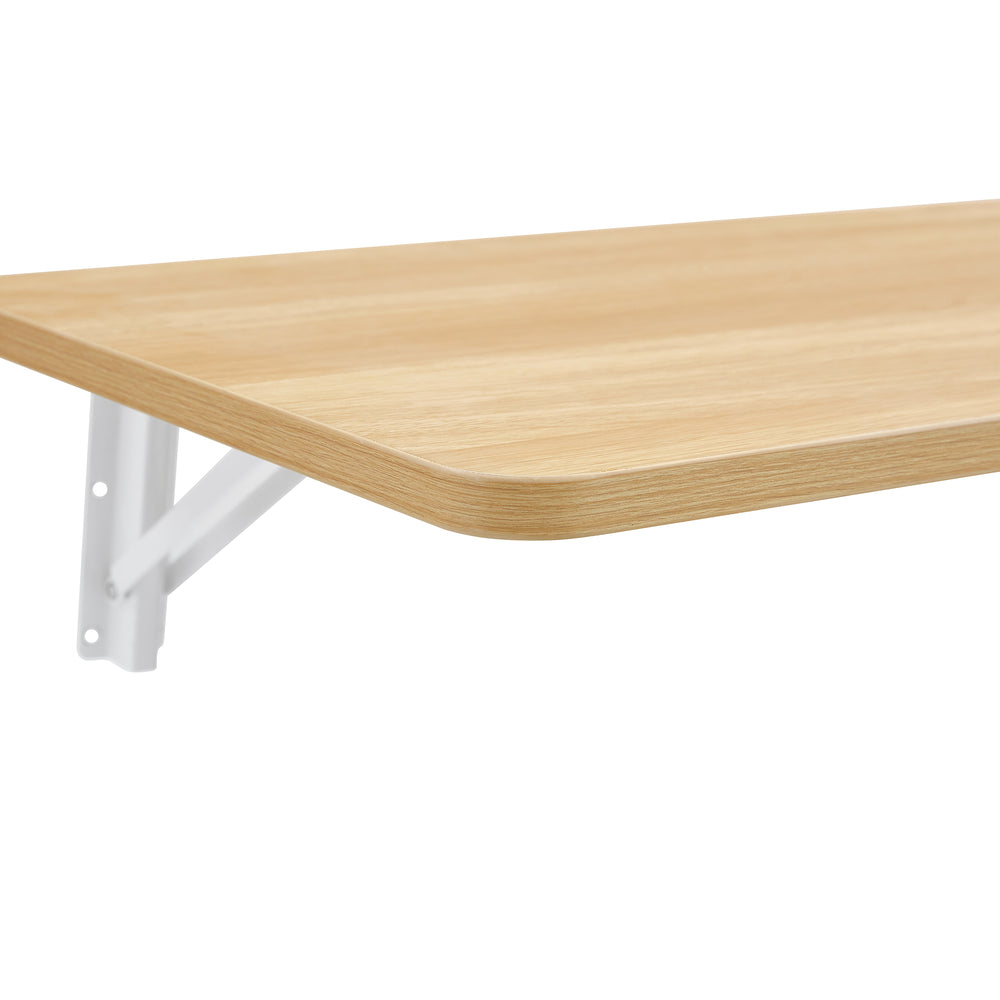 English Elm Laundry Wall-Mounted Folding Table - Space-Saving Work Surface For Home Office, Kitchen, And More! W3226P278935