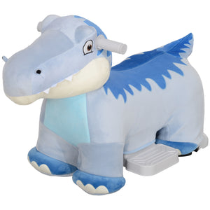 English Elm Qaba Triceratops Toddler Ride on Toy 6v Battery Powered Dinosaur Car with Music W2225P249820