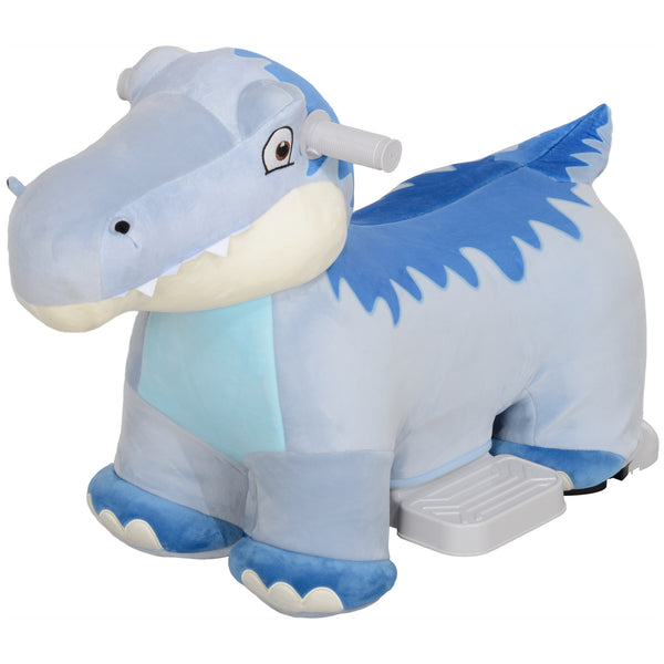 English Elm Qaba Triceratops Toddler Ride on Toy 6v Battery Powered Dinosaur Car with Music W2225P249820