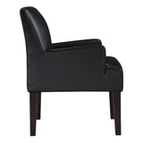 OSP Home Furnishings Main Street Guest Chair Black