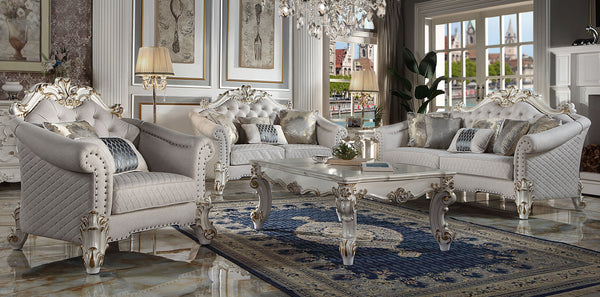 English Elm Antique Pearl Coffee Table – Elegant Scrolled Leg Design For Timeless Charm In Any Living Space B062P209127