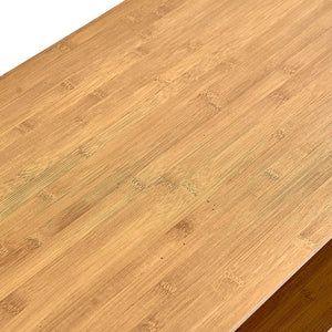 English Elm TWO Drawers Nightstand with Mirrors, Built-In USB & AC Charging Station, Natural MDF, Sturdy Design W3417P388713